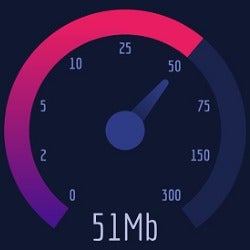 速度计-互联网速度- 300 mb