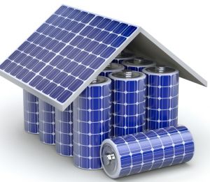 太阳能电池的房子