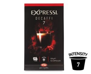 Aldi Expressi咖啡胶囊评级评论价格比较Expressi Decaffi