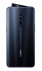 Oppo Reno 5G手机用黑色喷气