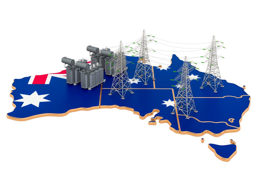 澳大利亚电力图