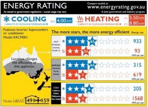 澳大利亚的加热和冷却能源效率星级标签万博ManBetX手机网站