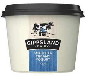Gippsland酸奶比较