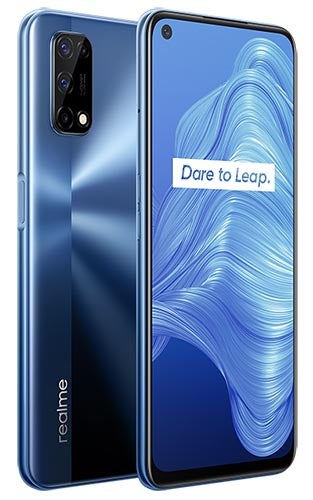 Realme 7 5G的正面和背面均为蓝色