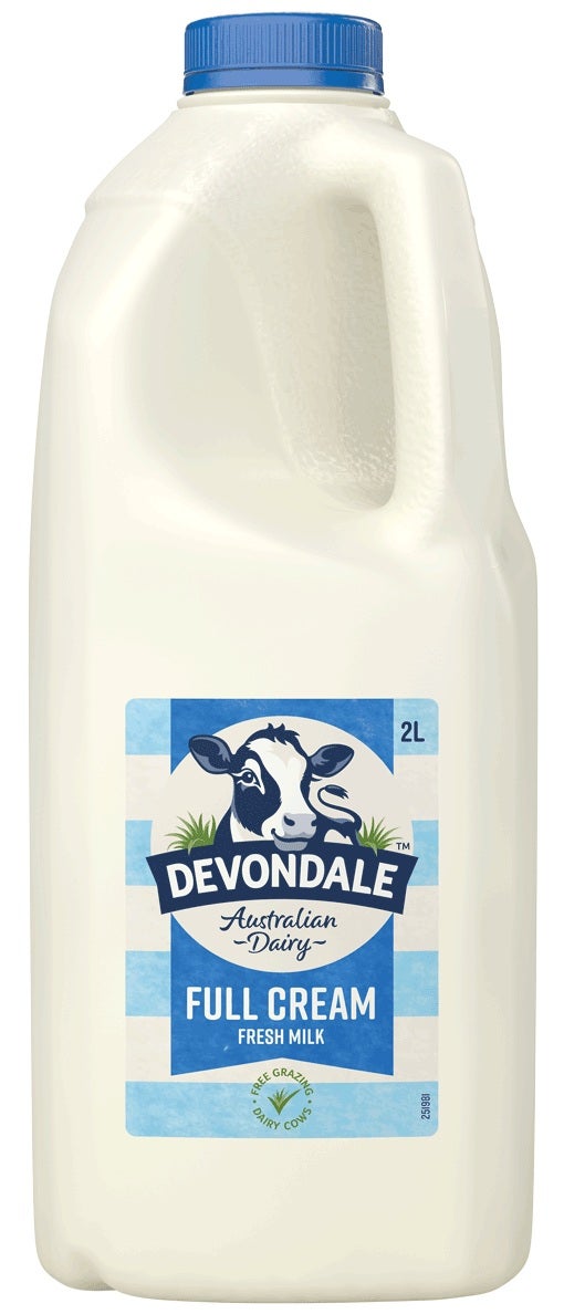 Devondale全奶油牛奶比较