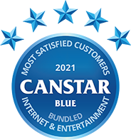 ManBetX万博官网地址Canstar Blue 2021最满意客户-捆绑互联网