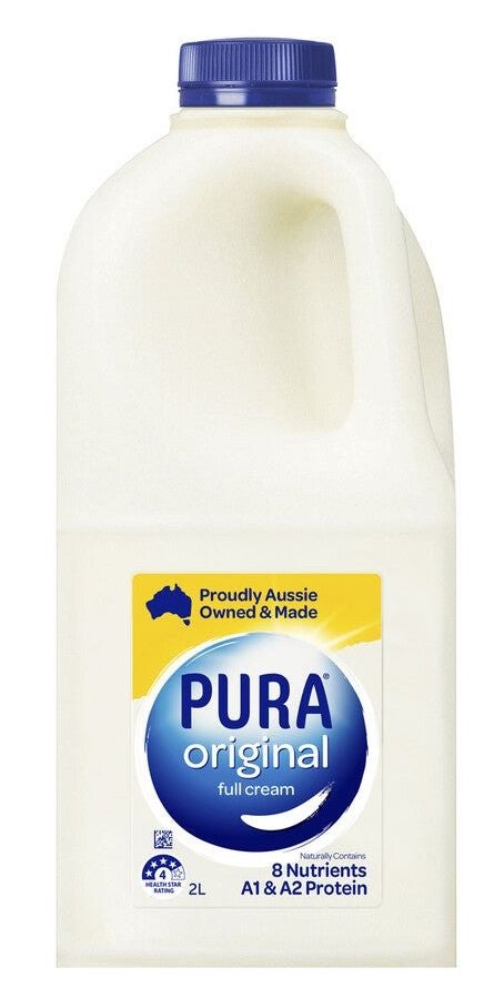 Pura新鲜的全奶油奶审查