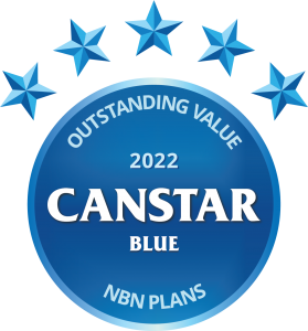 ManBetX万博官网地址CANSTAR BLUE的NBN计划的杰出价值徽标