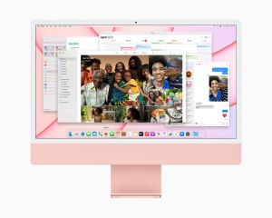 粉色的苹果iMac