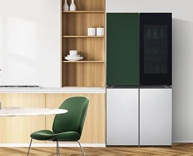 LG法式门绿色冰箱