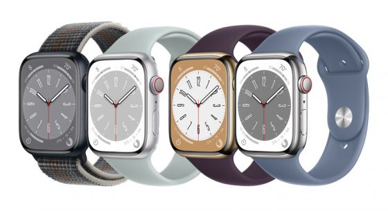 不同颜色的苹果手表系列8手表