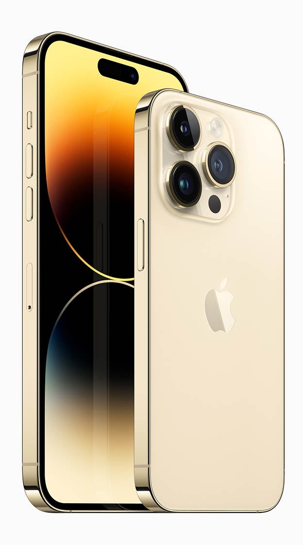 金色iPhone 14 Pro