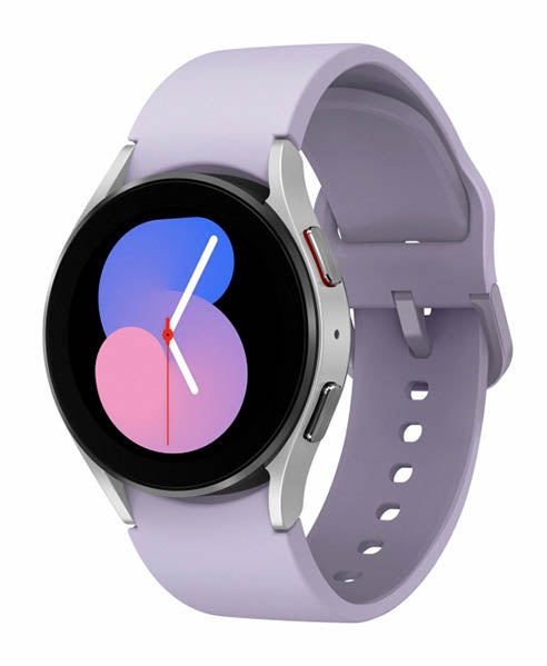 紫色三星Galaxy Watch智能手表