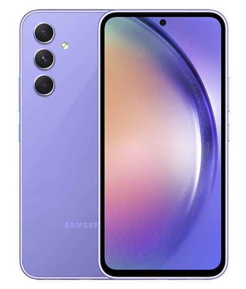 三星Galaxy A54 5 g的紫色
