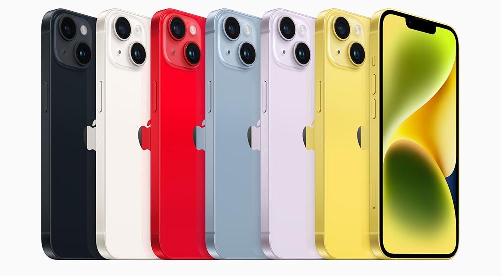 苹果iPhone 14有多种颜色