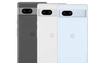 谷歌7手机像素范围在木炭,雪和海的颜色
